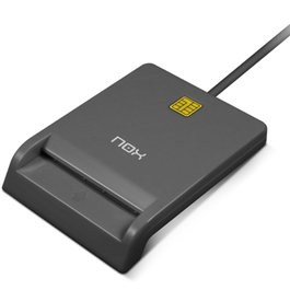 Nox Lite Card ID Lector de DNIe y Tarjetas Inteligentes USB 2.0 Negro